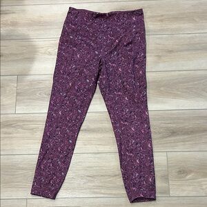Reebok purple leggings size M